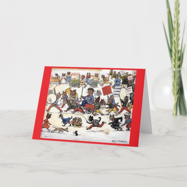 Louis Wain Cats 1 Card (Front)