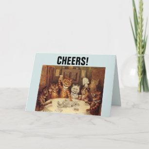 LOUIS WAIN CHATS CHATS CARTES DE CÉLÉBRATION D'ANN