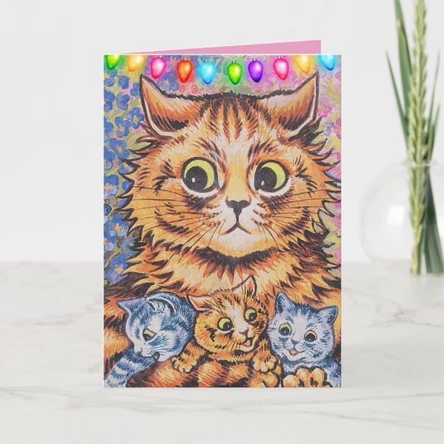 LOUIS WAIN CHRISTMAS CHAUSSURES CARTES DE SALUT (Devant)