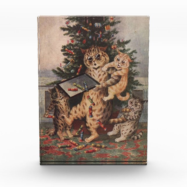 Louis Wain Christmas Time in Catland Photo Block (Front)