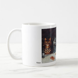 Louis Wain "The bachelor party" Coffee Mug