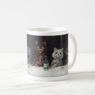 Louis Wain "The bachelor party" Coffee Mug
