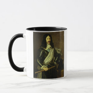 Louis XIII (1601-43) (oil on canvas) Mug