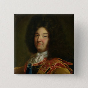Louis XIV 2 Inch Square Button