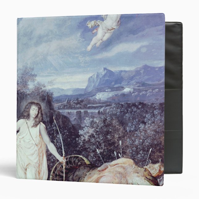 Louis XIV  as Apollo, Slayer of Python Binder (Front/Inside)