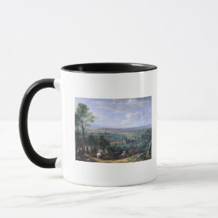 Louis XIV at the Siege of Lille facing the Mug