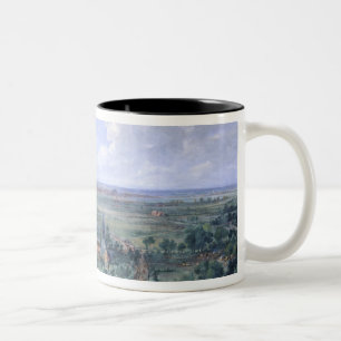 Louis XIV at the Siege of Lille facing the Two-Tone Coffee Mug