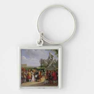 Louis XIV Dedicating Puget's 'Milo of Keychain