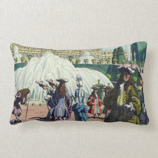Louis XIV 'Gentry @ Versailles - Pierre Brissaudin Lumbar Pillow