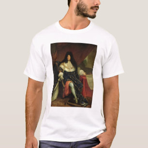 Louis XIV  Holding a Plan of the Maison Royale T-Shirt
