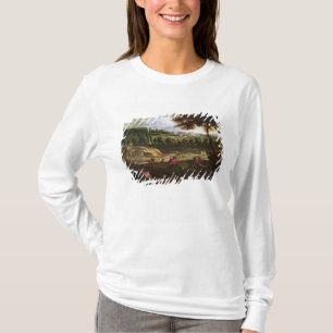 Louis XIV  Hunting at Marly with a View T-Shirt