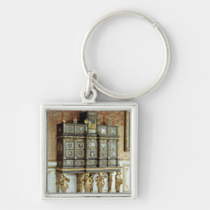 Louis XIV jewellery cabinet, Gobelins Workshop Keychain
