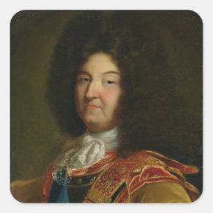 Louis XIV Square Sticker
