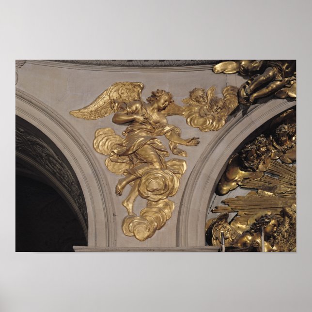 Louis XIV style angel, from the arch Poster (Front)