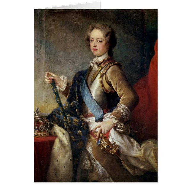 Louis XV  aged 15, after 1725 (Front)