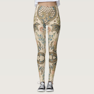 Louis XV Leggings floraux