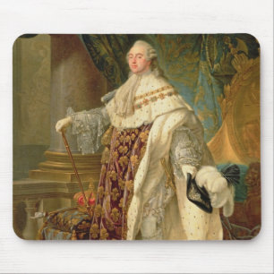 Louis XVI (1754-93) (oil on canvas) Mouse Pad