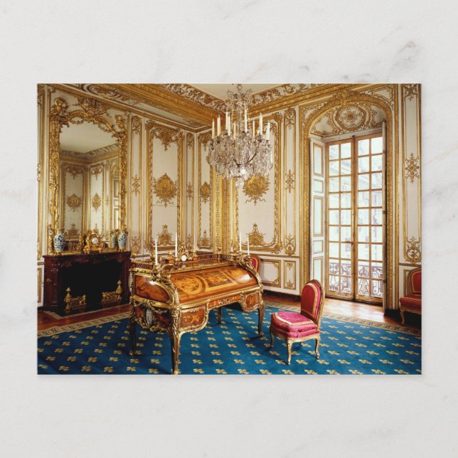 Louis XV's Private Study, 1753-60 Postcard (Front)