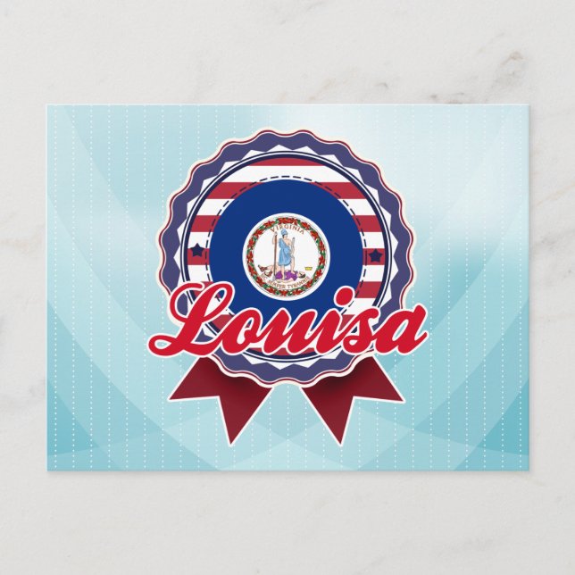 Louisa, VA Postcard (Front)