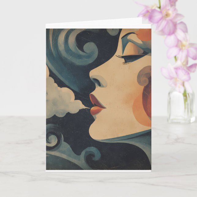 Louise Map Card (Orchid)