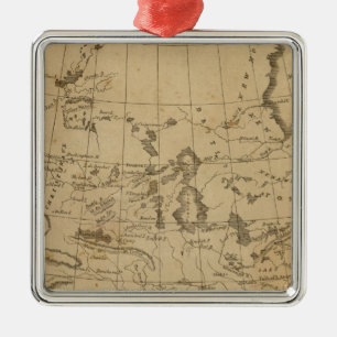 Louisiana 12 metal ornament