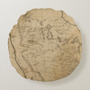 Louisiana 12 round pillow