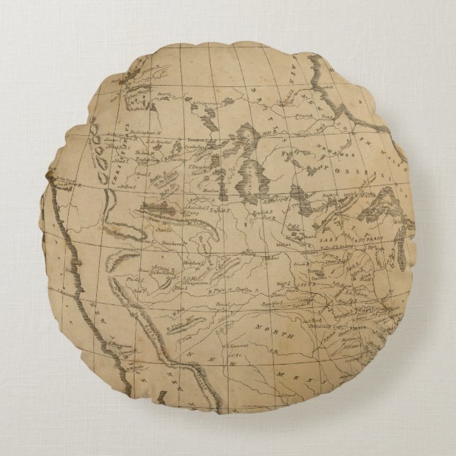 Louisiana 12 round pillow (Front)