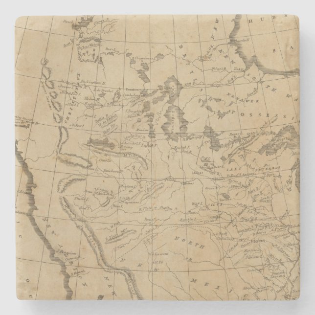 Louisiana 12 stone coaster (Front)