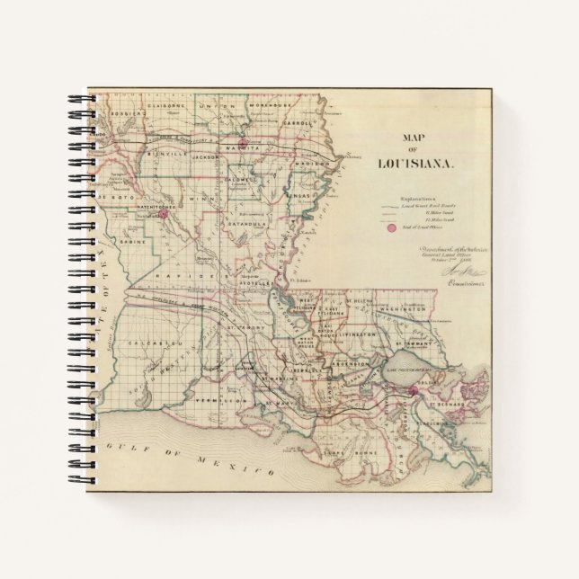 Louisiana 2 2 notebook (Front)