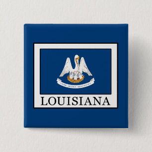 Louisiana 2 Inch Square Button