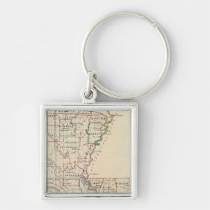 Louisiana 2 keychain