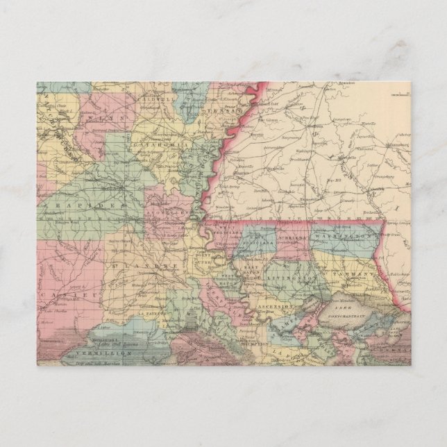 Louisiana 2 postcard (Front)