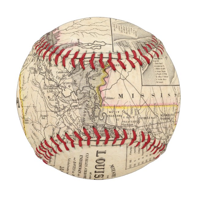 Louisiana 4 baseball (Front)