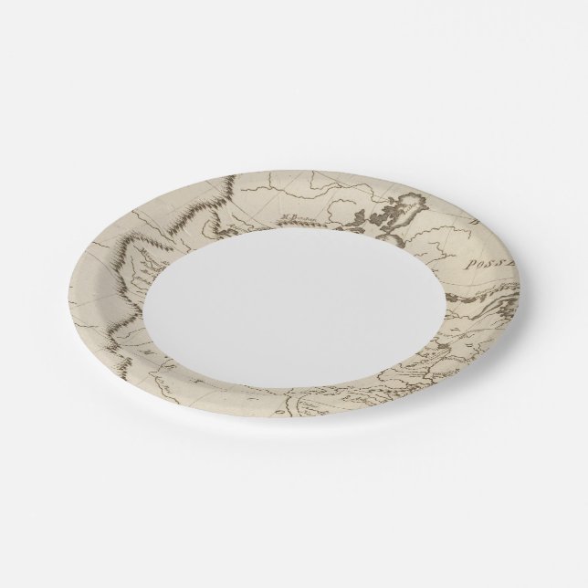 Louisiana 4 paper plate (Angled)