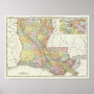 Louisiana 4 poster