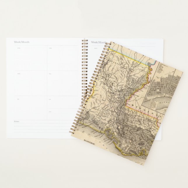 Louisiana 5 2 planner (Display)