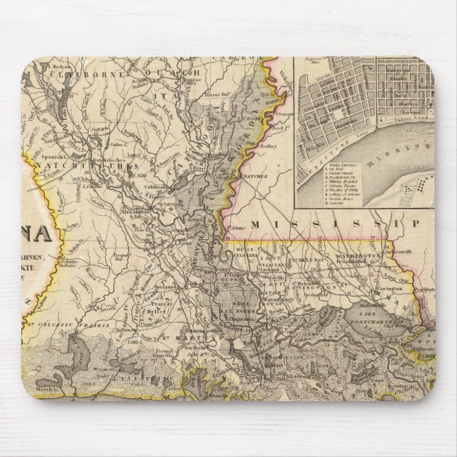 Louisiana 5 mouse pad (Front)