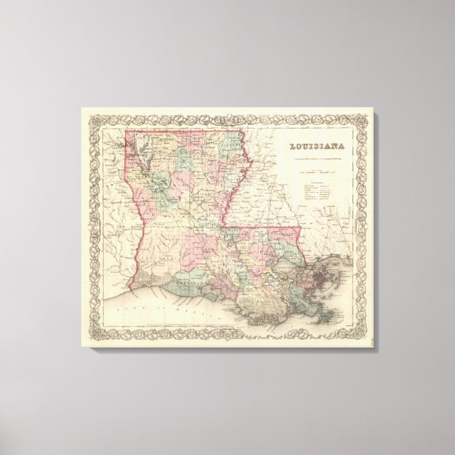 Louisiana 6 canvas print (Front)