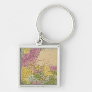 Louisiana 7 keychain