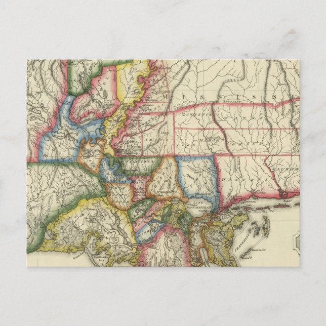 Louisiana 7 postcard (Front)