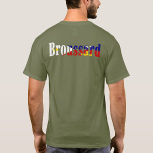 Louisiana Acadian Flag Broussard Cajun Pride Heart T-Shirt