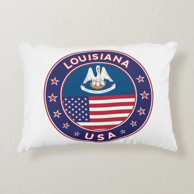 Louisiana Accent Pillow (Front)