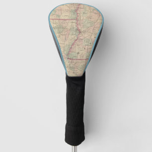 Louisiana and Mississippi Golf Head Cover