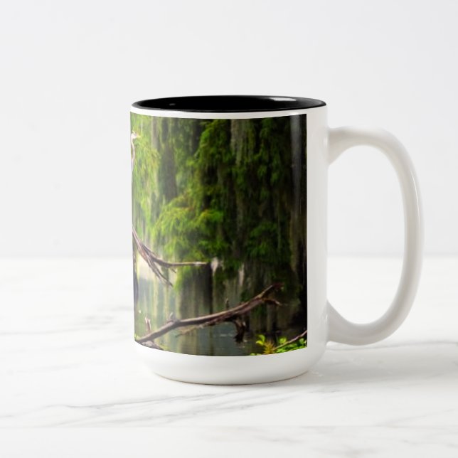 Louisiana Bayou Two-Tone Coffee Mug (Right)