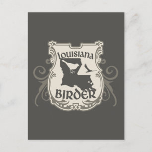 Louisiana Birder Postcard