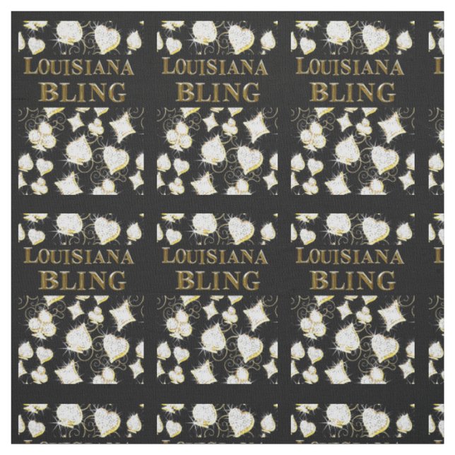 LOUISIANA BLING FABRIC (Swatch)