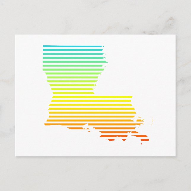 louisiana chill fade postcard (Front)
