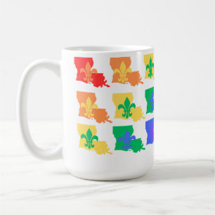 Louisiana coffee mug 