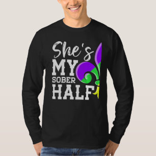 Louisiana Couple Matching Mardi Gras  She S My Sob T-Shirt