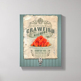 Louisiana Crawfish Canvas Print